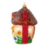 Christopher Radko Company 5.0 Inch Shroom With A View Ornament Hut Rabbit House Tree Ornaments - 3 of 3