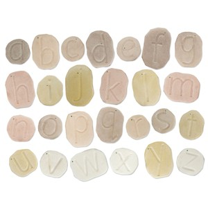 Yellow Door Feels-Write Lowercase Letter Stones - 1 of 4