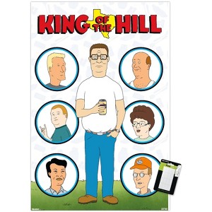 Trends International King of the Hill (1997) - Neighbors of Arlen Grid Unframed Wall Poster Prints - 1 of 4