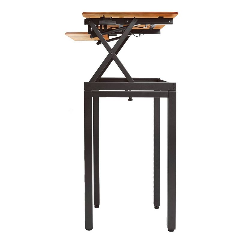 Height Adjustable Sit To Standing Desk Riser - Rocelco, 4 of 9