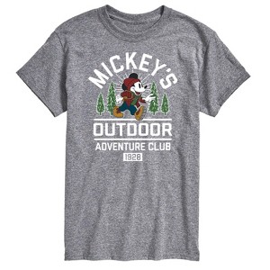 Men's - Disney - Outdoor Vibes Short Sleeve Graphic T-Shirt - 1 of 4