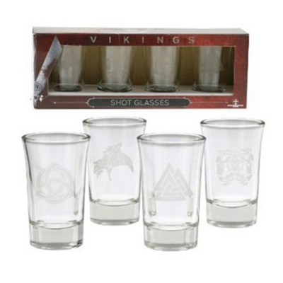 Seven20 Viking Set of 4 Shot Glasses