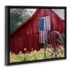 Stupell Industries Red Barn with American Flag, 21" x 17" - 3 of 4
