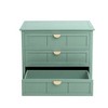 3 Drawer Cabinet, American Furniture,Suitable for bedroom, living room, study,Light Green - 4 of 4
