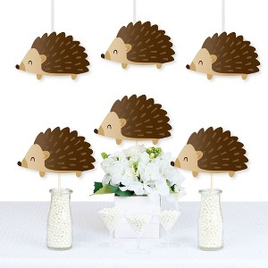 Big Dot of Happiness Forest Hedgehogs - Decorations DIY Woodland Birthday Party or Baby Shower Essentials - Set of 20 - 1 of 4