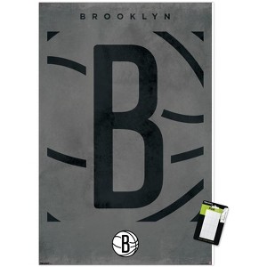 Trends International NBA Brooklyn Nets - Logo 25 Unframed Wall Poster Prints - 1 of 4