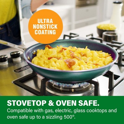 Emerald Green 10-Inch Aluminum Nonstick Fry Pan