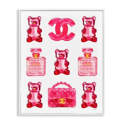 Stupell Industries Red Glam Gummy Candy, 11" x 14"