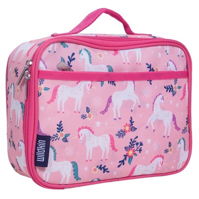 Wildkin Kids Insulated Lunch Box Bag (pink And Gold Stars) : Target