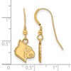 Black Bow Jewelry 14k Yellow Gold Plated Sterling Silver Louisville Cardinals NCAA Dangle Earrings - 2 of 3