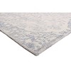 Raj Wool Tufted Bouquet Area Rug Blue - 3 of 4