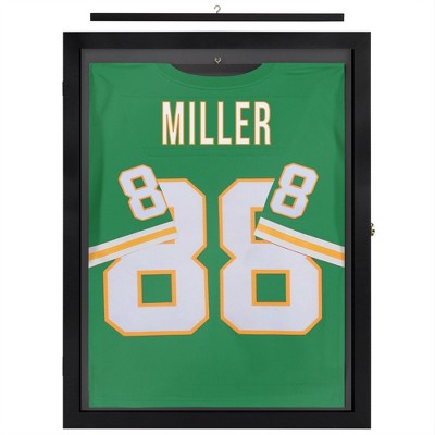 Americanflat 18x24 Kids Jersey Frame Display Case - Shadow Box Frame - Black