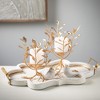 Sullivans 11.75" & 9.75" Gold Leaf & Vine Candle Holders Set of 2, Metal - 3 of 3