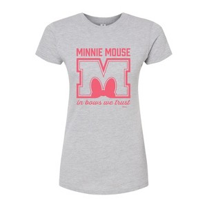 Women's - Disney - Minnie Mouse Fitted Graphic T-Shirt - 1 of 3