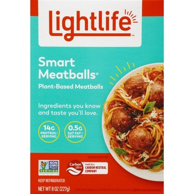 Lightlife Smart Menu Plant-Based Meatballs - 8oz
