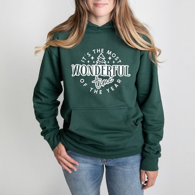 Simply Sage Market Women's Graphic Hoodie It's The Most Wonderful Time Tree
