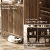 SUGIFT Modern Storage Cabinet with Adjustable Shelves, Durable Wood Frame, Raised Base and Multi-Purpose Home Organization - 4 of 4
