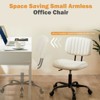 Vatros PU Leather Low Back Task Chair Small Home Office Chair with Wheels - 4 of 4
