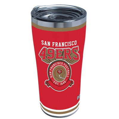 NFL San Francisco 49ers 20oz Vintage Stainless Tumbler