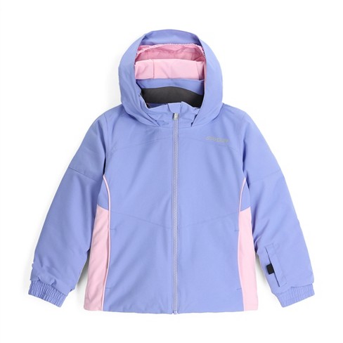 Spyder Toddler Girls Conquer Insulated Ski Jacket, Cloud Purple - 2T