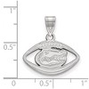 Black Bow Jewelry Sterling Silver Florida Gators NCAA Pendant - 2 of 3