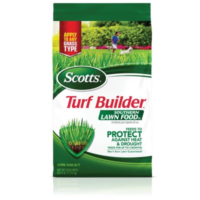 Scots Southern Turf Builder Lawn Food Florida Fertilizer, 28lb