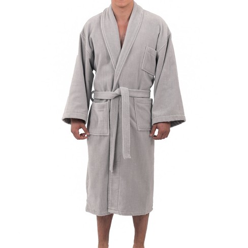 Alpine Swiss Pure Cotton Mens Terry Cloth Bathrobe Super Absorbent Spa ...