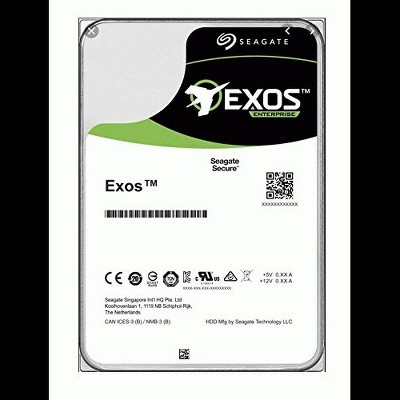 Seagate Exos X16 ST16000NM002G 16 TB Hard Drive - Internal - SAS (12Gb/s SAS) - 7200rpm - 256 MB Buffer - 5 Year Warranty