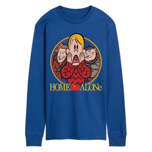 Men's - Home Alone - Movie Poster Long Sleeve Graphic T-Shirt - 1 of 3