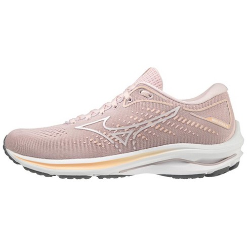 Mizuno Women's Wave Rider 25 Running Shoe Size 9.5 In Color Lilac-white (6k00) :