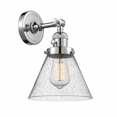Cone - 1 Light Wall Sconce In Industrial Style-10 Inches Tall and 8 Inches Wide