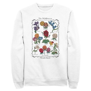 Men's Alice in Wonderland The Wildflowers Chart Sweatshirt - 1 of 4