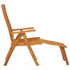 vidaXL Folding Patio Chairs with Footrests 2 pcs Solid Wood Eucalyptus - 4 of 4
