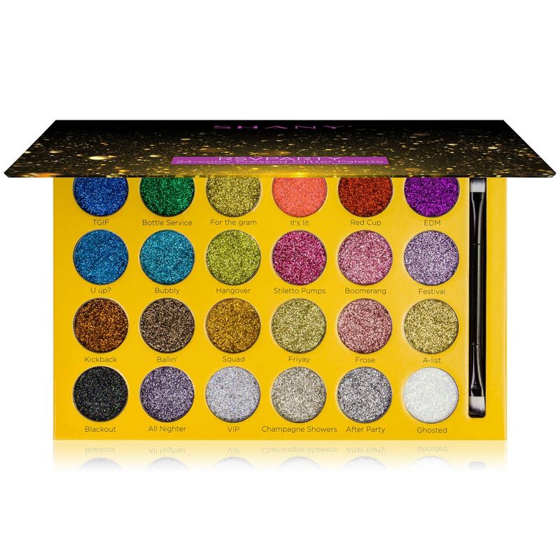 SHANY RSVParty 24-Color Glitter Makeup Palette, 1 of 5