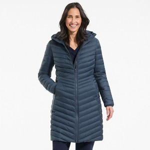 Lands' End Women's Outerwear Wanderweight Ultralight Packable Down Coat - 1 of 4