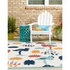 Unique Loom    Belize Outdoor Moho Area Rug - 3 of 4