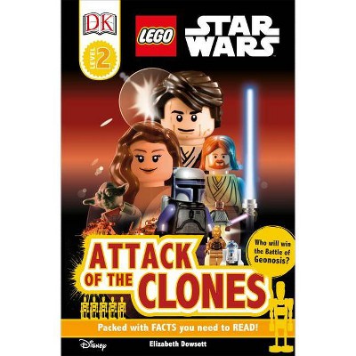 DK Readers L2: Lego Star Wars: Attack of the Clones - by  Elizabeth Dowsett (Paperback)