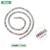 Unique Bargains Durable Rhinestone Chain Multipurpose Use Beaded Trim 1 Pc - 3 of 4