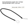 Unique Bargains Retractable Spring Coil Strap Flexible Badge Lanyard 5 Pcs - 2 of 4