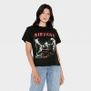 Women's Nirvana Short Sleeve Graphic T-Shirt - Black - 2 of 3