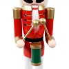 Sunnydaze Noah the Harmonious Indoor Decorative Traditional Christmas Wooden Nutcracker Statue, 35.75-Inch - 3 of 4