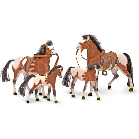 Melissa Doug Horse Family With 4 Collectible Horses Target