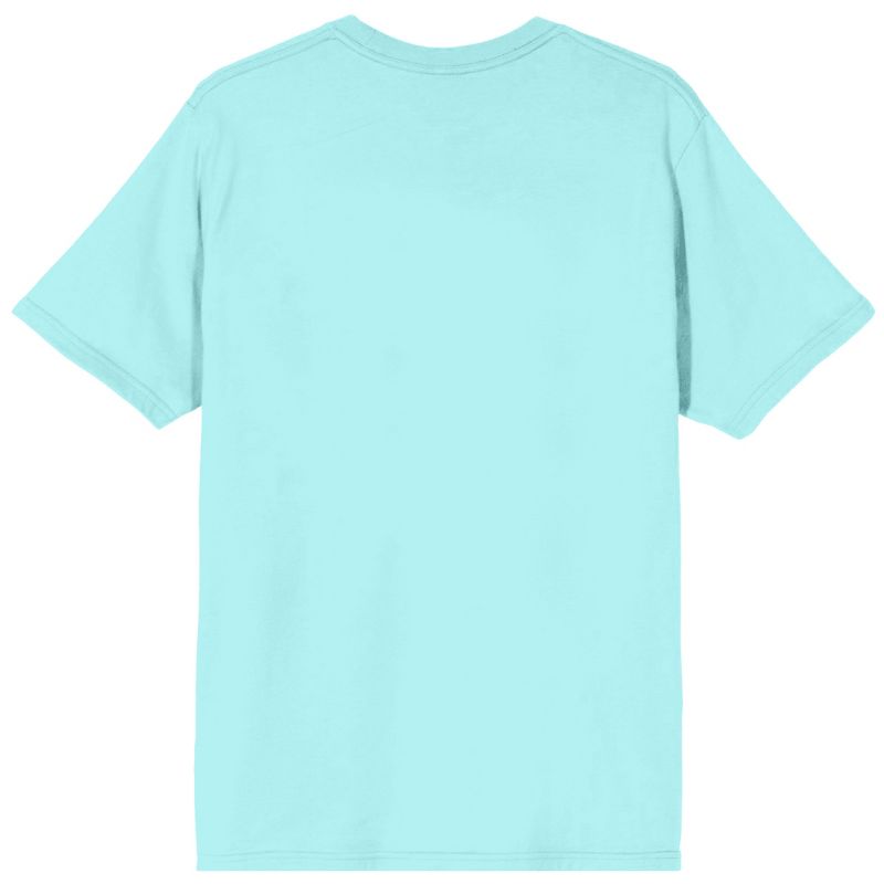 Future Boy Conan Character With Catfish Crew Neck Short Sleeve Celadon Men's T-shirt, 3 of 4
