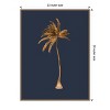 Amanti Art Golden Palm IIII by Urban Road Canvas Wall Art Print Framed 23 x 30-in. - 4 of 4