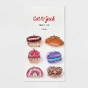 Girls' 6pk Dessert Themed Claw Clip Set - Cat & Jack™ - 2 of 3