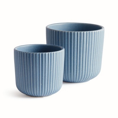 Plum & Post Tasha Flowerpot Planters Set of 2