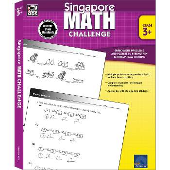 Singapore Math Challenge, Grades 3 - 5 - (Paperback)