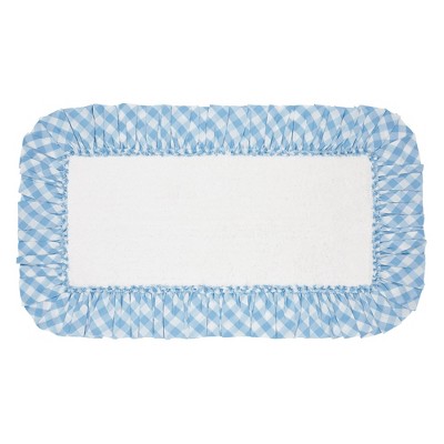 Annie Buffalo Blue Check Bathmat 27x48 VHC Brands