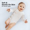 KeaBabies Mini Crib Sheets for Baby Girls, Boys, 2-Pack Soothe Pack and Play Sheets Fitted, Organic Pack N Play Mattress Sheet - 4 of 4