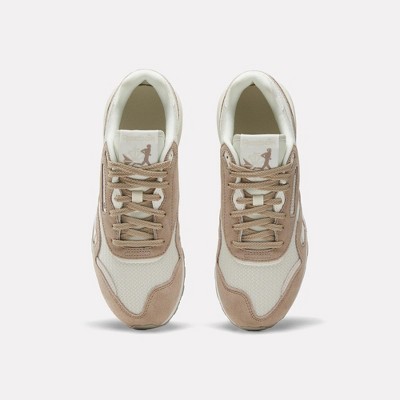 Обувь Reebok Women's Classic Nylon 89 Shoes Size 6.5 Grey 3/Soft Grey/Chalk — фото 2